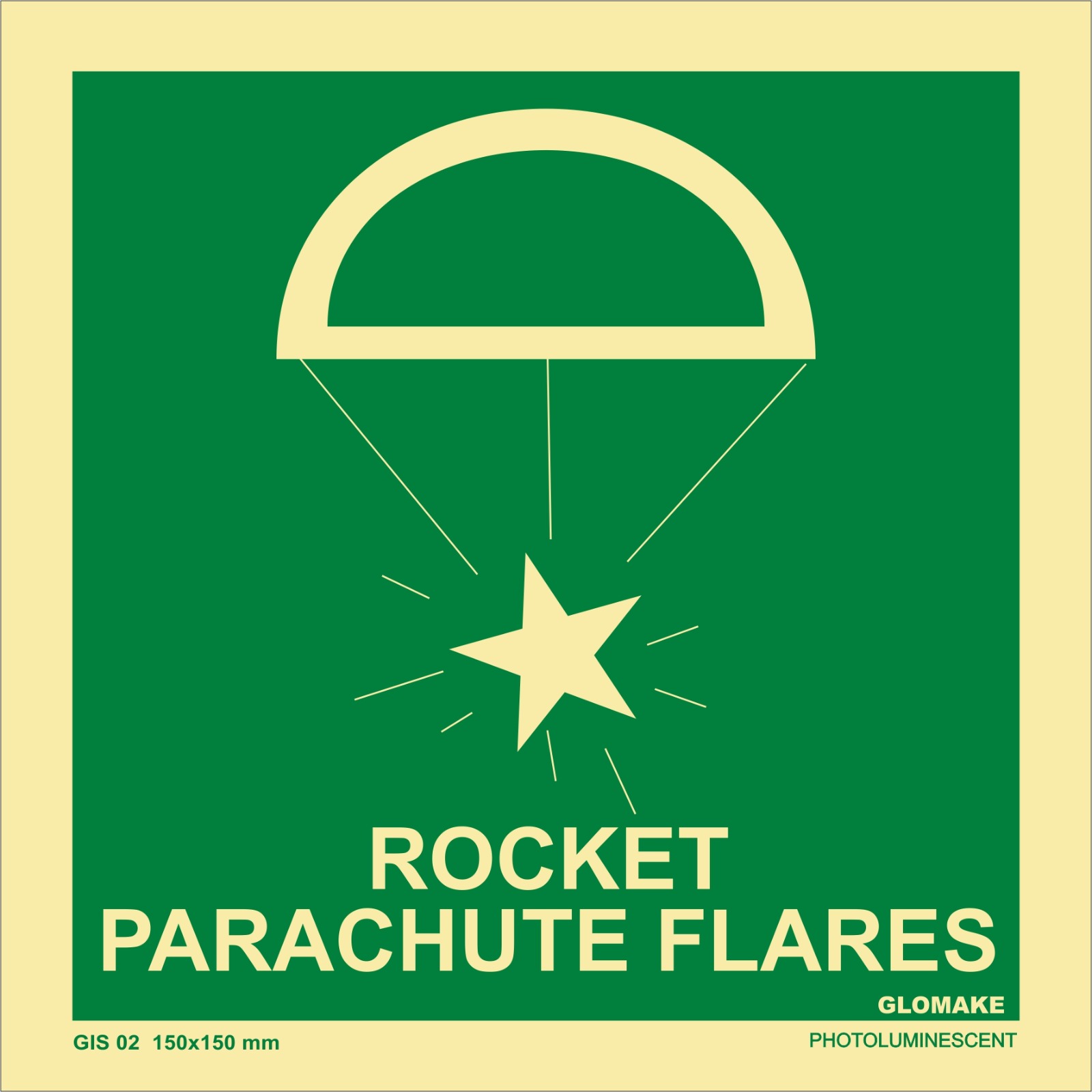 ROCKET PARACHUTE FLARES
(GIS 02)